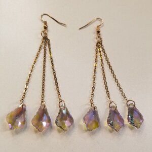 Chandelier Crystal Earring Pair